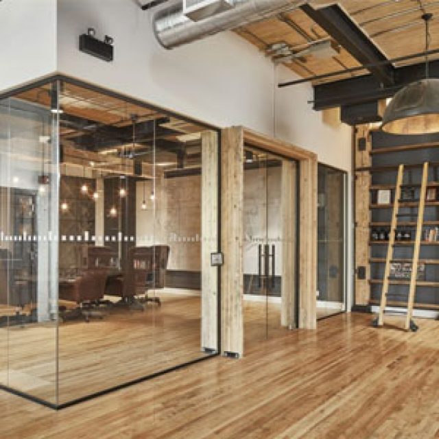 H Transparence Glass office partition